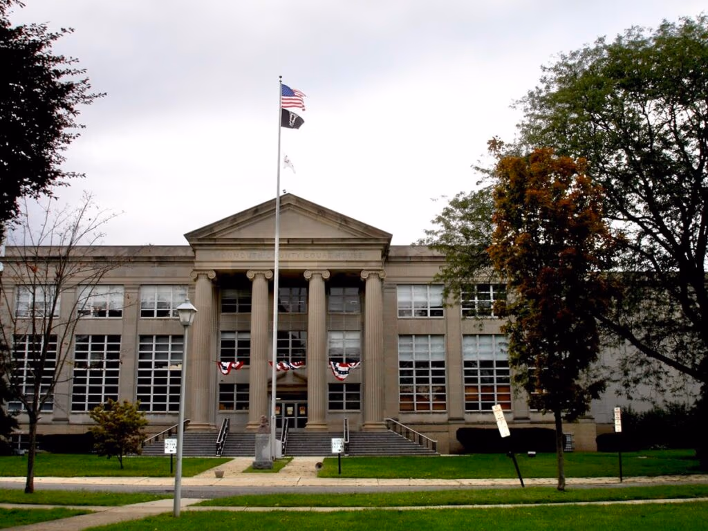 Monmouth County courthouse, Freehold NJ